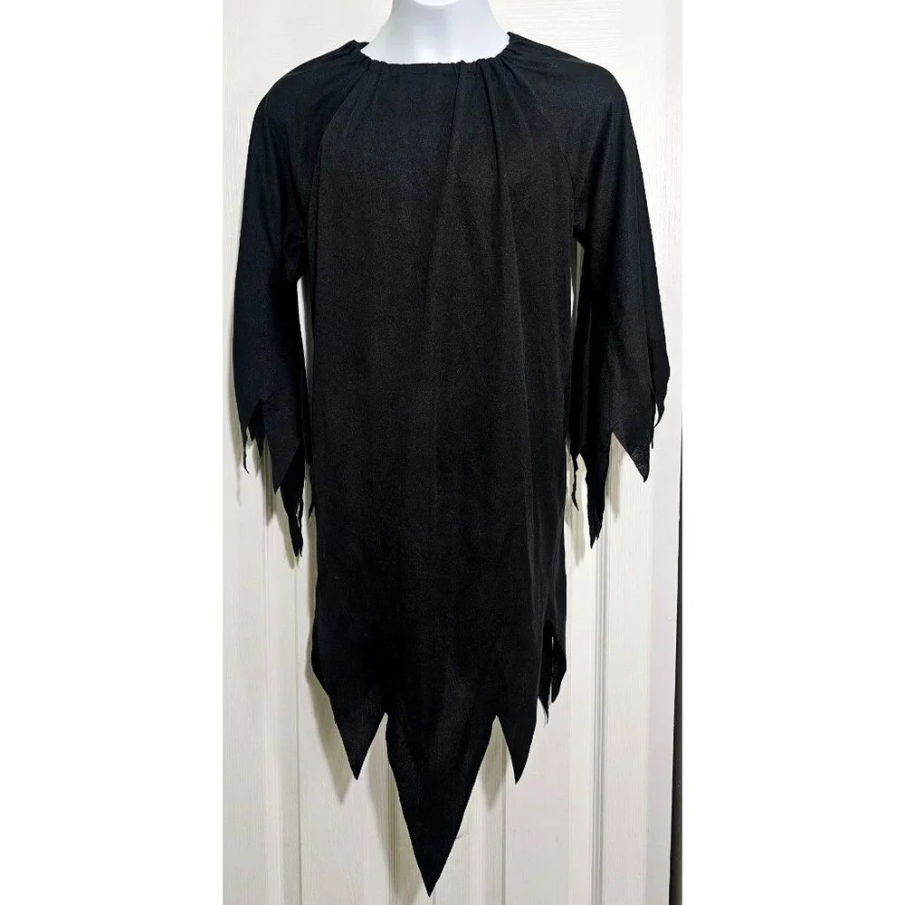 Girls Witch Costume Dress Hat Hocus Pocus Trick or Treat Bag Halloween Purple